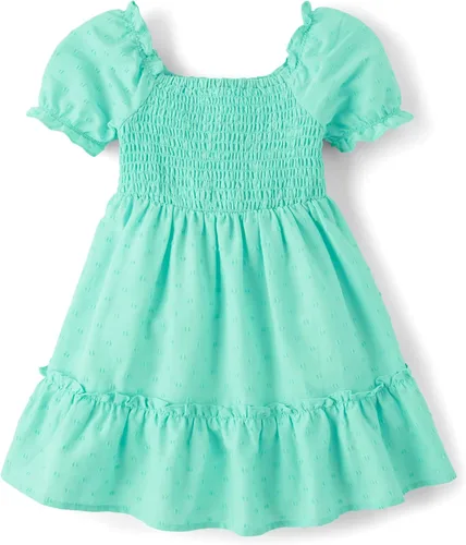 Miniatura 8 de The Children's Place Vestidos casuales de manga corta para bebés y niñas pequeñas