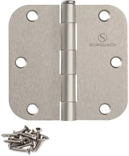 Miniatura 10 de Bisagra para puerta interior de 4 pulgadas, bisagras interiores de 4 pulgadas, color negro mate, bisagras interiores de 4 pulgadas, bisagra de Negro