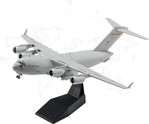 Miniatura 15 de AC-130H Gunship - Aviones fundidos a presión, escala 1/200, modelo de avión de metal para coleccionista, entusiasta de la aviación, coleccionable