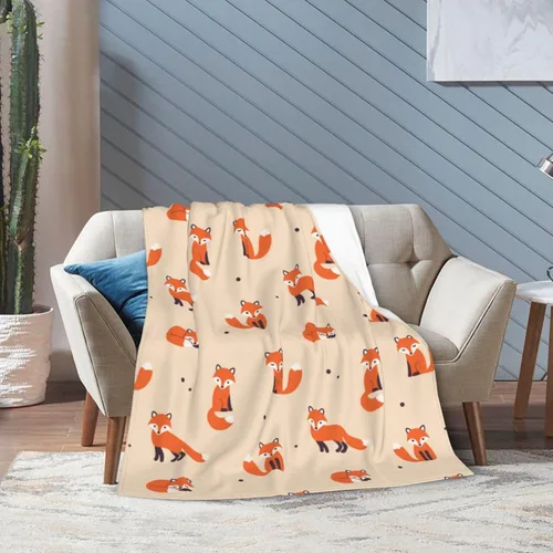 Miniatura 2 de Manta suave de pato para todas las estaciones, cálida y ligera, manta de franela para cama, sofá, viajes, hogar, sala de estar, decoración de 50 x
