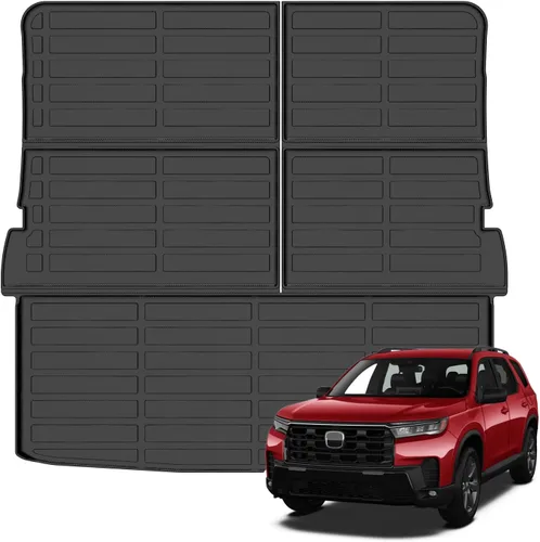 Miniatura 56 de Juego completo de tapetes de auto para todo tipo de clima, revestimiento automotriz para piso y maletero