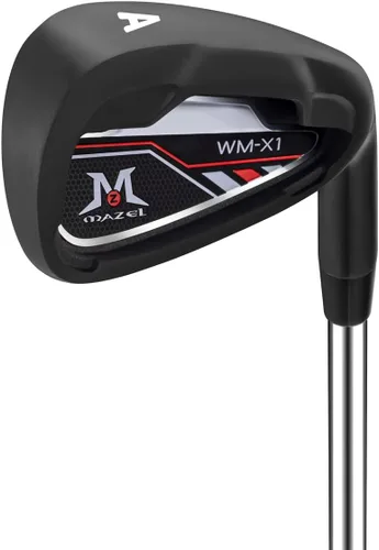 Miniatura 10 de MAZEL WM-X1/2 Hierros individuales para palos de golf para hombres 1,2,3,4,5,6,7,8,9, Pitching Wedge, Approach Wedge, Sand Wedge con ejes