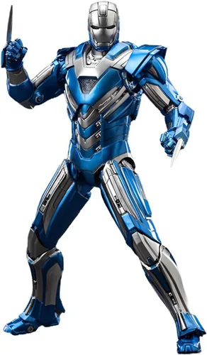 Miniatura 2 de HiPlay ZD, Iron Man MK30, versión no luminosa, escala 1/10, juego completo de figuras de acción coleccionables 1906-30