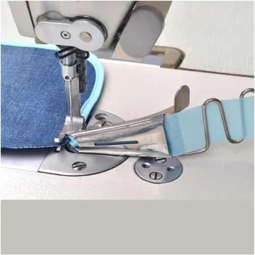 Miniatura 2 de CKPSMS Marca - Máquina de coser industrial Doble pliegue en ángulo recto Binder Set S60 # A10 1PCS (tamaño de cinta: 0.709 in)