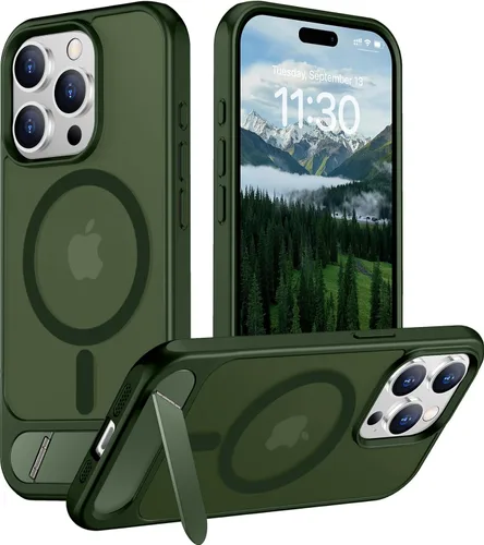 Miniatura 158 de Funda para iPhone 11 con compatibilidad magnética, [Soporte invisible incorporado][Compatible con MagSafe]