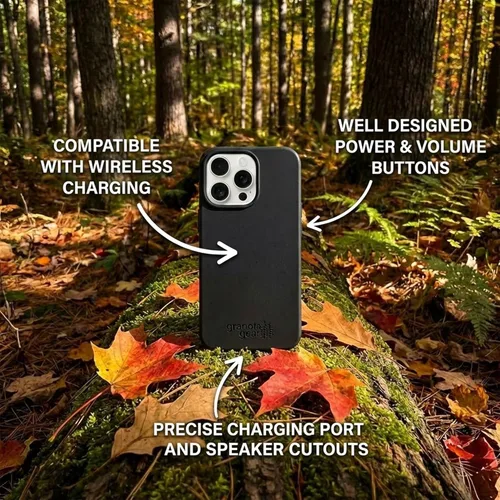 Miniatura 4 de Eco by GranolaGear - Funda ecológica para iPhone 11 de GranolaGear - Biodegradable, compostable, sin plástico, hecha de plantas - Alpine Snow