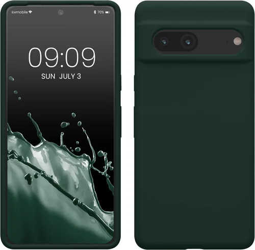 Miniatura 102 de kwmobile Funda compatible con Google Pixel 7 - Funda de silicona TPU con acabado suave - Piedra antigua