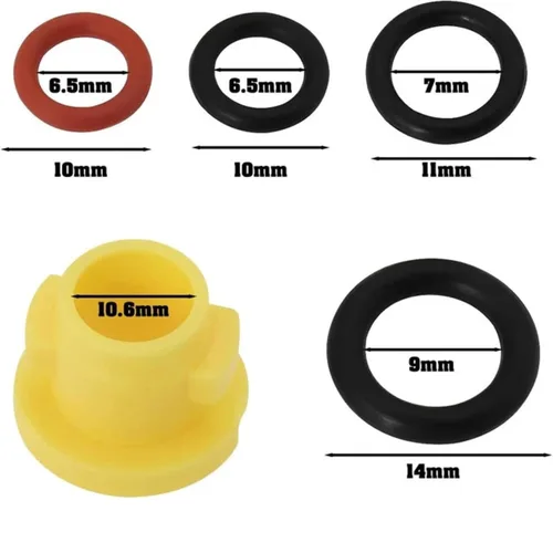 Miniatura 6 de Juego de juntas tóricas en forma de O, anillo de sellado para lavadora a presión Karcher K2 K3 K4 K5 K6 K7 Kit de sellos de boquilla de manguera