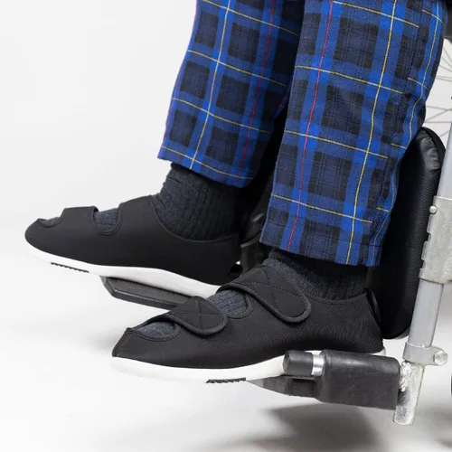 Miniatura 6 de RockDove Pantuflas diabéticas ajustables de 3 correas para hombre 8