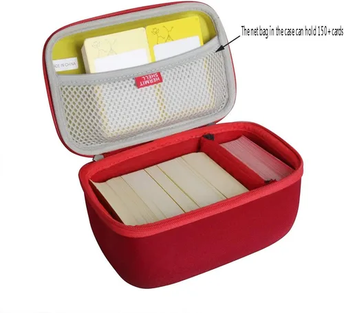 Miniatura 3 de Hermitshell Estuche rígido de viaje para juego básico de fiesta de expansión y locura relativa. Se adapta a hasta 660 tarjetas (no incluye tarjetas)