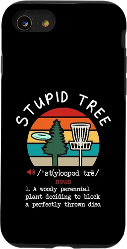 Miniatura 18 de Disc Golf Stupid Tree Funny Disc Golfing Lover Player Gift Case for iPhone 17