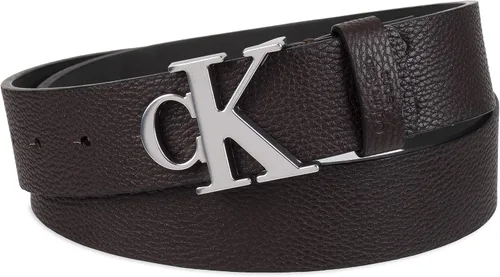 Miniatura 2 de Calvin Klein Cinturón de hebilla con monograma CK para hombre