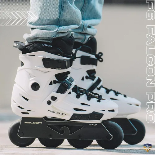 Miniatura 6 de Flying Eagle F6 Falcon Pro Freeskates - Patines en línea para adultos para hombres y mujeres, patines urbanos en línea, zapatos de patinaje de Blanco