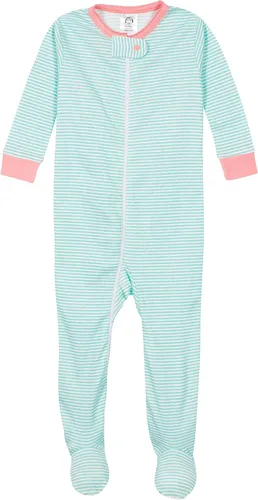Miniatura 5 de Gerber Pijama con pies para bebés y niñas, paquete de 4