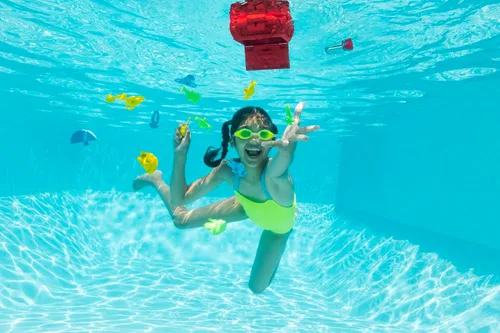 Miniatura 4 de Wahu Mystery Key Treasure Challenge - Juego de juguetes de buceo para niños a partir de 5 años, cofre del tesoro submarino y juego de búsqueda