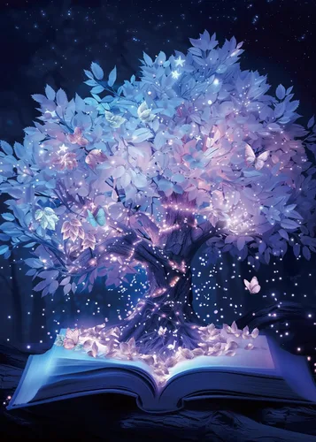 Miniatura 8 de Book Forest - Rompecabezas de 1000 piezas para adultos, diseño de plantas de fantasía, rompecabezas verde acogedor de árbol