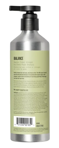 Miniatura 2 de AG Care Balance Champú sin sulfato de vinagre de sidra de manzana, 12 onzas líquidas
