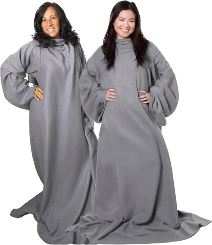 Miniatura 8 de Snuggie Manta original con mangas y bolsillos, acogedora manta de gran tamaño para hombres y mujeres adultos, talla única, 71x54