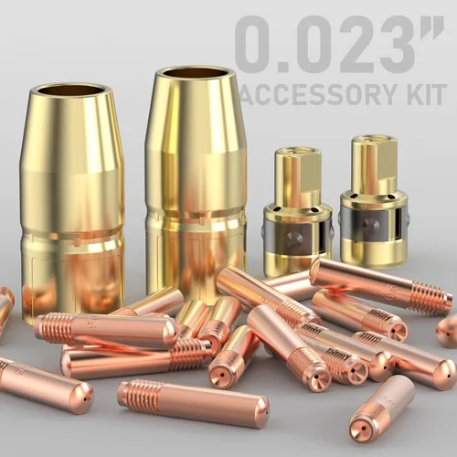 Miniatura 7 de YESWELDER Kit de accesorios para pistola de soldadura MIG de 0.023" Punta-Boquilla-Difusor para Miller Millermatic M-100/150 Hobart H-9/10