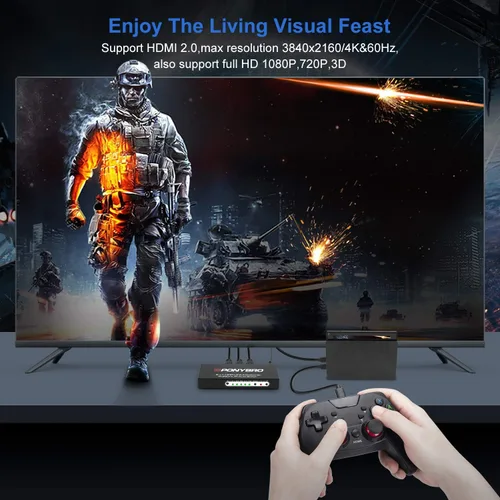 Miniatura 4 de Conmutador HDMI 2.0 de 5 puertos 4K @60Hz conmutación automática - 5 en 1 salida con control remoto, HDR10, 3D, Ultra HD para PS5/Xbox/PC/Fire TV