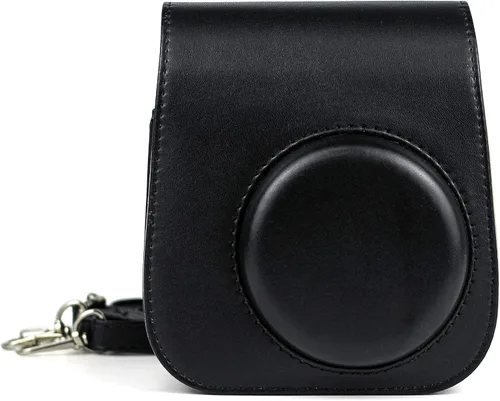 Miniatura 8 de Epicgadget Funda para cámara instantánea Fujifilm Instax Mini 11, funda de PU con correa extraíble para cámara Fujifilm Instax Mini 11 (blanco)