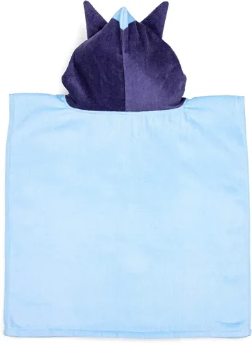 Miniatura 3 de Jay Franco Bluey Piggyback - Poncho con capucha para baño/piscina/playa, toalla de algodón súper suave y absorbente, mide 22 x 22 pulgadas