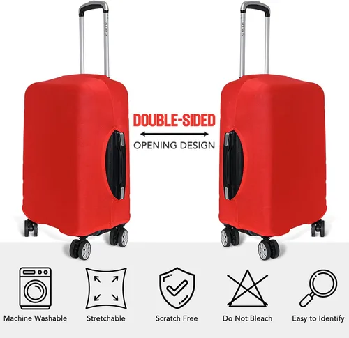 Miniatura 3 de Funda de equipaje de viaje I Protector de maleta aprobado por la TSA I Fundas de equipaje para maleta I Funda de maleta Bolsa I Protector