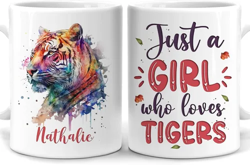 Miniatura 36 de Hyturtle Regalos Personalizados Amante de Ranas - Solo Una Chica Que Ama Las Ranas Taza de Café Personalizada con Nombre en Cerámica de 11oz - Idea