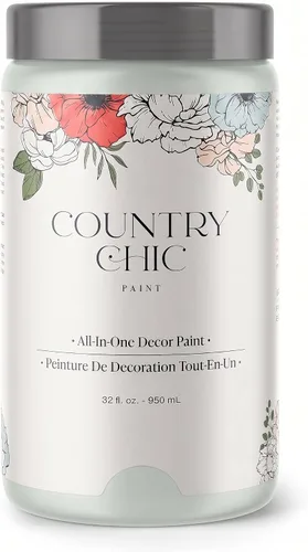 Miniatura 139 de Country Chic Pintura todo en uno estilo tiza para muebles, gabinetes, decoración del hogar, ecológica, acabado mate, imprimación incorporada y capa