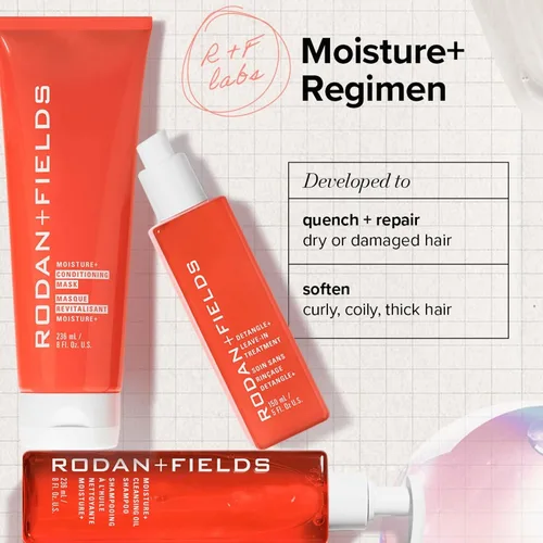 Miniatura 7 de RODAN + FIELDS Tratamiento desenredante+ sin enjuague Acondicionador seguro para el color del aceite de coco y jojoba Ayuda a proteger