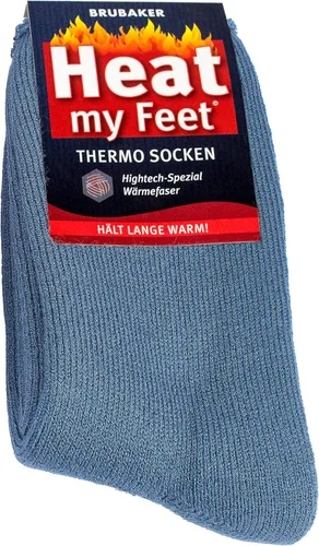 Miniatura 13 de Paquete de 2 calcetines térmicos BRUBAKER Heat my Feet - Pies cálidos - Fibras aislantes que encierran el calor