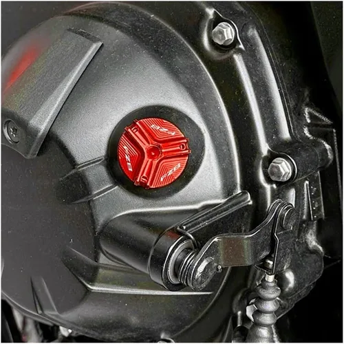 Miniatura 3 de Clutch Cylinder Reservoir Cover Motorcycle CNC Drain Engine Oil Filler Cap Front Brake Fluid Reservoir Cover For FZ-8 FZ 8 ZF8N FZ8S For FAZER FZ8
