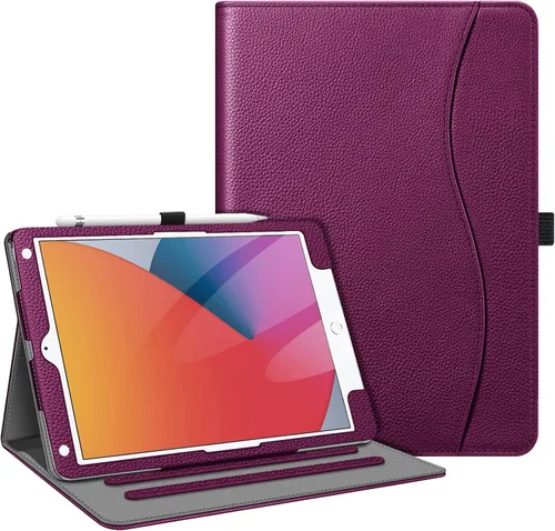 Miniatura 37 de Fintie - Funda para iPad de 9ª / 8ª / 7ª generación (2021/2020/2019) de 10.2 pulgadas - [Protección de esquinas] Funda con soporte de visualización