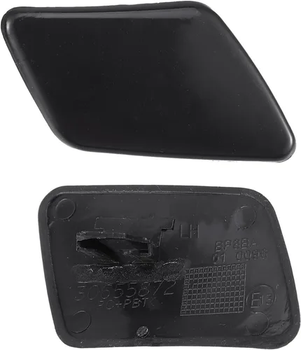 Miniatura 5 de ACROPIX Tapa de la boquilla del parachoques delantero izquierdo y derecho, para Volvo S40 No.39991799/39991798, paquete de 2, color negro