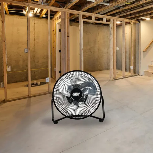 Miniatura 9 de Seasons Comfort Ventilador resistente de alta velocidad de 14 pulgadas 60 Watt, Heavy Duty Fan, ETL Listed, 3 Speed Air Circulator with 360 Degree