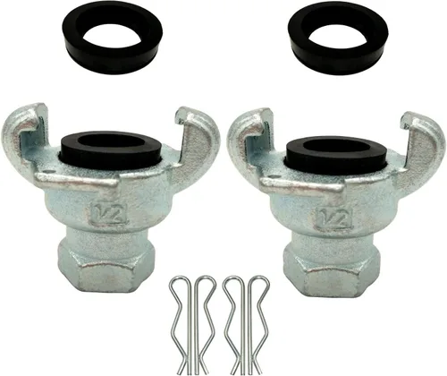 Miniatura 6 de Manguera de aire de hierro NPT, acoplamiento universal, accesorio Chicago (0.75, NPT hembra)