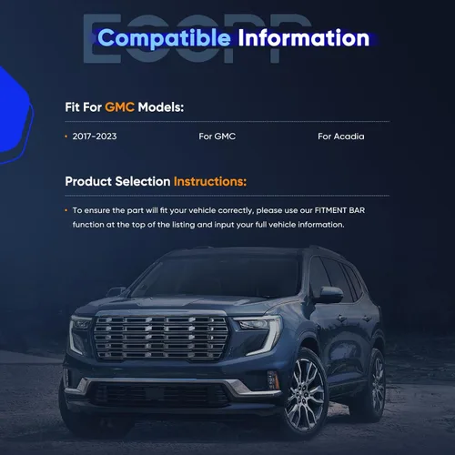 Miniatura 6 de ECCPP Cubierta retráctil de carga compatible con GMC 2020-2023 para Acadia 2.0L, pantalla de privacidad para maletero antirrobo, textura de fibra