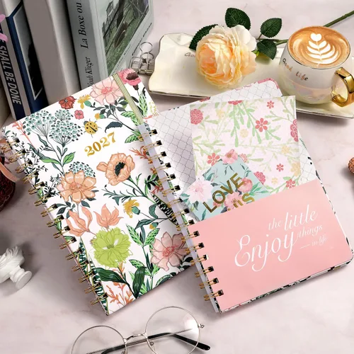 Miniatura 8 de 2027 Planner – Weekly ＆ Monthly Planner 2027, Jan. 2027 – Dec. 2027, 6.4" x 8.5" with Tabs, Flexible Hardcover, Thick Paper, Strong Twin-Wire