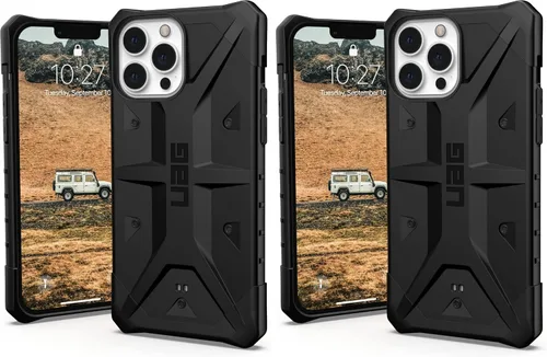 Miniatura 11 de URBAN ARMOR GEAR UAG - Funda protectora diseñada para iPhone 13 Pro Max, color negro, resistente, ligera, delgada, a prueba de golpes, Pathfinder