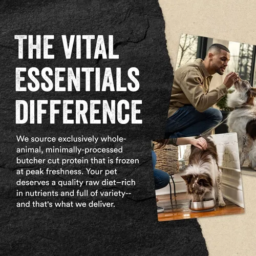 Miniatura 6 de Vital Essentials Mezcla de Proteína Cruda Liofilizada para Complementar Comida de Perro, Complemento de Pollo Molido para Perros, 6 oz