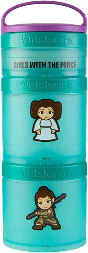 Miniatura 9 de Whiskware - Harry Potter - Recipientes apilables para aperitivos para bebés, niños y niños pequeños, 3 vasos apilables para la escuela o el viaje