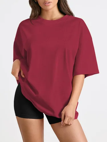 Miniatura 58 de Trendy Queen - Camisetas de entrenamiento de moda para mujer, camisetas atléticas de manga corta para verano y primavera, disponibles en tallas