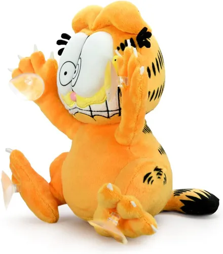 Miniatura 3 de Kidrobot Garfield - Adhesivo para ventana con ventosa de 8 pulgadas, asustado