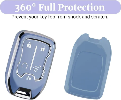 Miniatura 4 de Joouheax Key Fob Cover for Chevy Suburban Tahoe GMC Sierra Yukon Acadia Terrain 2016-2025 Accessories