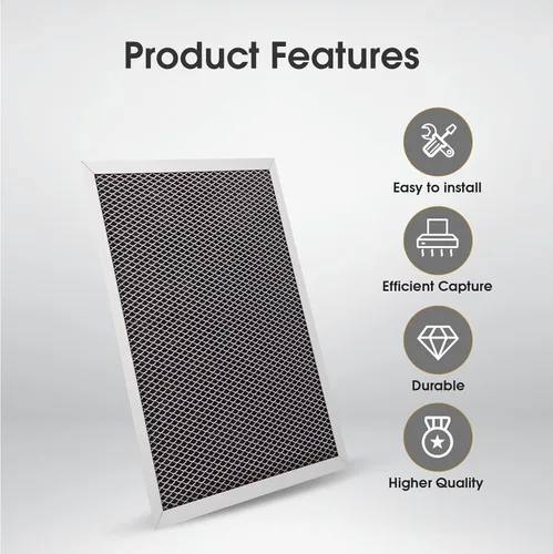 Miniatura 3 de 97007696 - Filtro de ventilación de campana extractora para campana extractora Broan Nutone 41F, 97007696, 9700568, 6105C Campana de ventilación