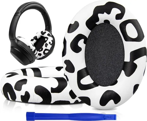 Miniatura 13 de SOULWIT Almohadillas profesionales de repuesto para auriculares Sony WH-1000XM3 (WH1000XM3) supraaurales, almohadillas para los oídos con cuero