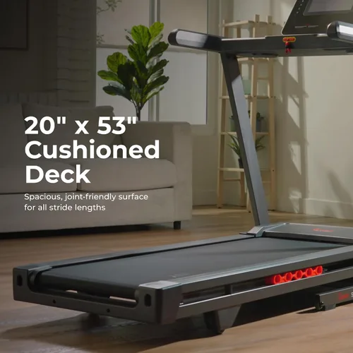 Miniatura 5 de Sunny Health & Fitness Exercise Treadmills Double Deck Sizes and Incline Features with Bluetooth & SunnyFit App