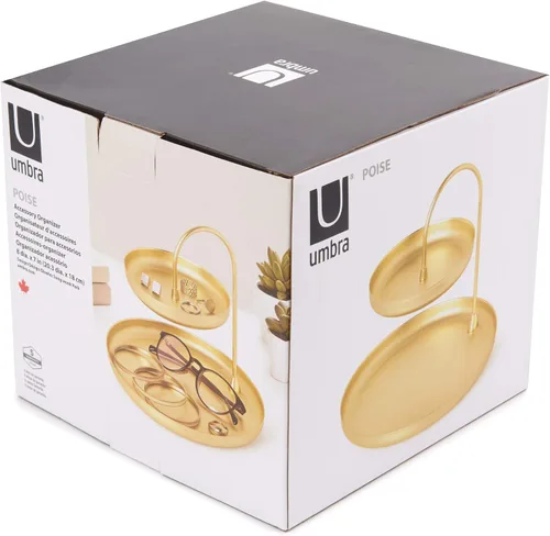 Miniatura 7 de Bandeja para accesorios en niveles de Umbra, Brass, L