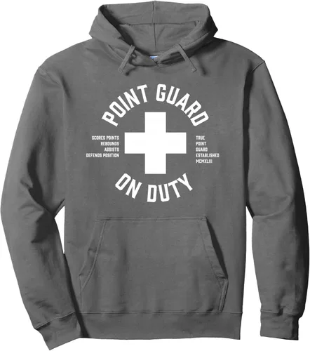 Miniatura 6 de Camiseta de baloncesto Point Guard - Sudadera con capucha de Bball Life Guard, Negro