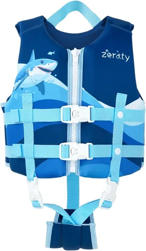 Miniatura 14 de Zeraty - Chaleco de natación para niños de neopreno, chaleco flotante para niños, ayuda para nadar para niños niñas y niños, 20-30-40-50-60-70-80